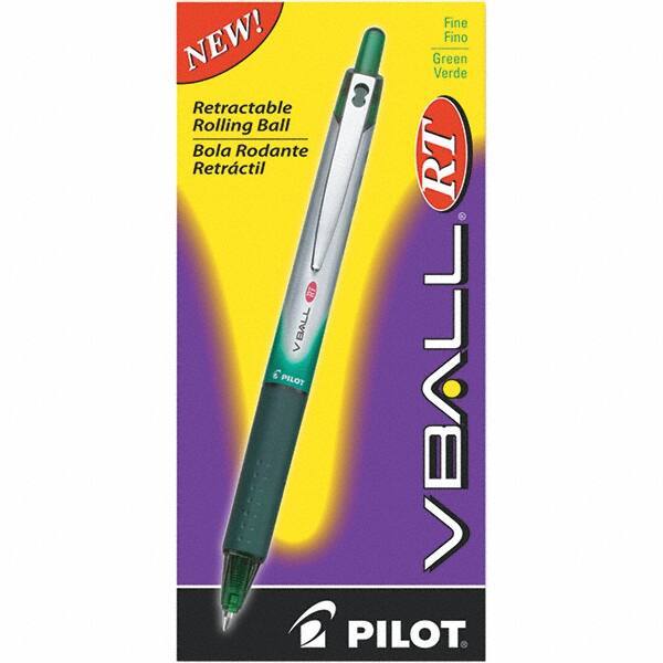 Pilot - Conical Roller Ball Pen - Green - Apex Tool & Supply