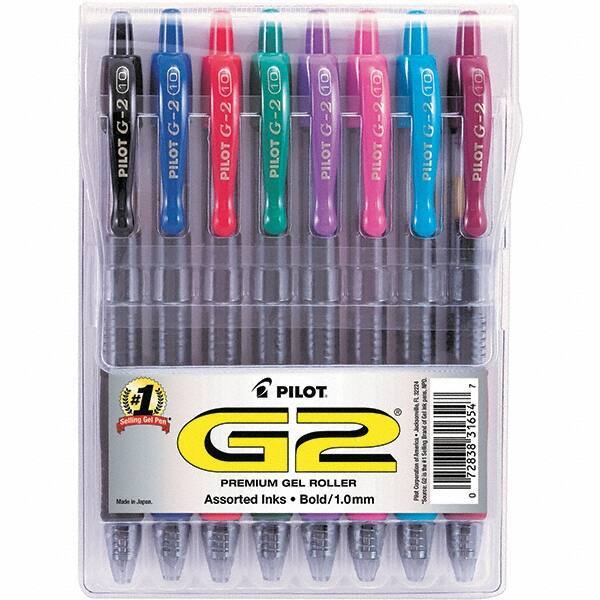 Pilot - Conical Roller Ball Pen - Assorted Colors - Apex Tool & Supply