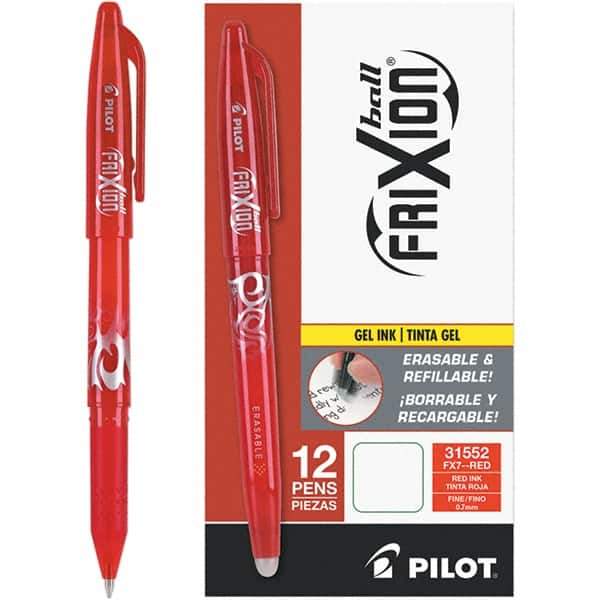 Pilot - Conical Gel Roller Ball Pen - Red - Apex Tool & Supply