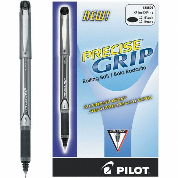Pilot - Precision Point Roller Ball Pen - Black - Apex Tool & Supply
