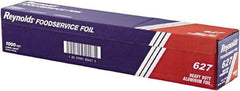 Reynolds - Heavy Duty Aluminum Foil Roll, 24" x 1,000', Silver - Use with Food Protection - Apex Tool & Supply