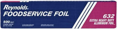 Reynolds - Extra Heavy-Duty Aluminum Foil Roll, 18" x 500', Silver - Use with Food Protection - Apex Tool & Supply