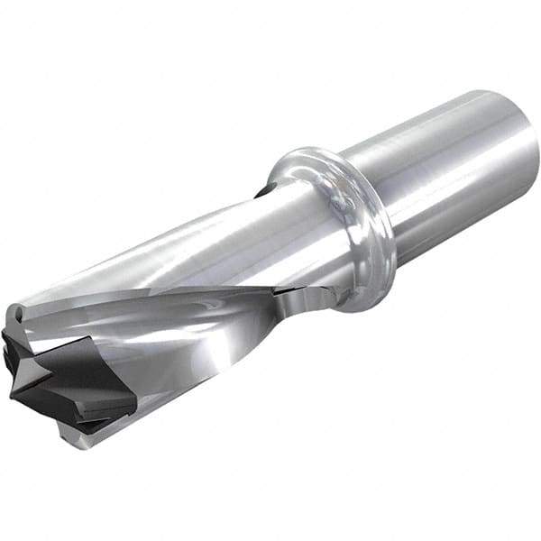 Iscar - 37 to 37.9mm Diam, 1.5xD, 56mm Max Drill Depth, 32mm Shank Diam, 158.1mm OAL, Replaceable Tip Drill - HFP-IQ Insert, 37 Seat Size, DFN Toolholder, Series ChamIOdrill - Apex Tool & Supply