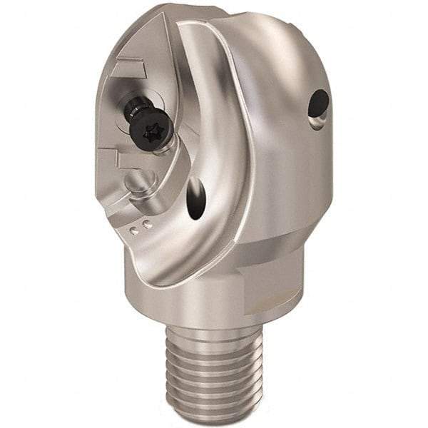 Seco - 50mm Cut Diam, 44mm Max Depth of Cut, 64.87mm OAL, Indexable Ball Nose End Mill - 64.87mm Head Length, M20 Combimaster Shank, R218.20 Toolholder, 218.20 Insert - Apex Tool & Supply