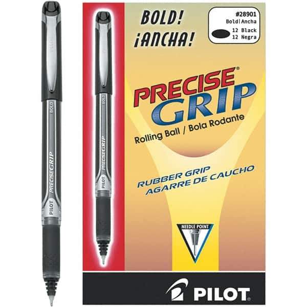 Pilot - Precision Point Roller Ball Pen - Black - Apex Tool & Supply