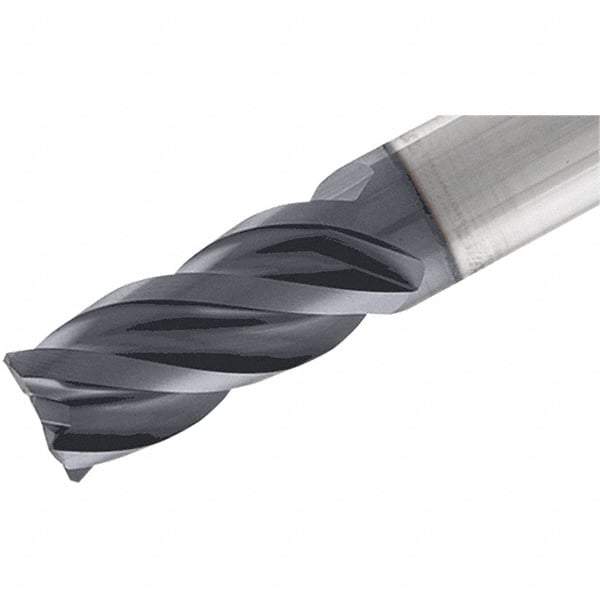Iscar - MM EC Grade IC908 Carbide End Milling Tip Insert - TiAlN Finish, 4 Flutes, 6mm Cutting Diam, 4mm Depth of Cut, 8.5mm Extension, 45° Helix - Apex Tool & Supply
