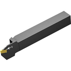 Sandvik Coromant - 1" Max Depth, 0 to 1" Width, External Left Hand Nonface Grooving Toolholder - Apex Tool & Supply