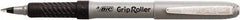 Bic - Conical Roller Ball Pen - Black - Apex Tool & Supply