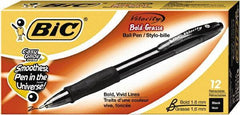 Bic - Conical Ball Point Pen - Black - Apex Tool & Supply