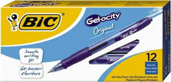 Bic - Conical Roller Ball Pen - Blue - Apex Tool & Supply