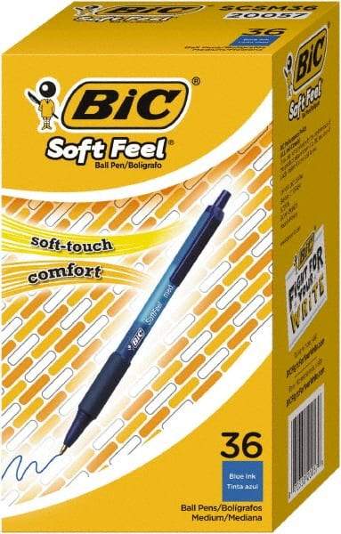 Bic - Conical Ball Point Pen - Blue - Apex Tool & Supply