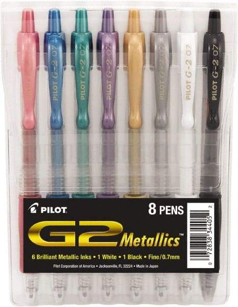Pilot - Conical Roller Ball Pen - Assorted Colors - Apex Tool & Supply