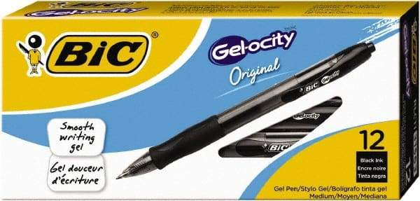 Bic - Conical Roller Ball Pen - Black - Apex Tool & Supply