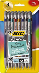 Bic - 0.5mm Lead Mechanical Pencil - Black - Apex Tool & Supply