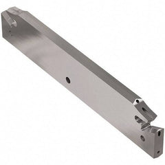 Seco - 21.4mm Blade Height, 5.65mm Blade Width, 120mm OAL, Left Hand Cut, Double End Indexable Cut-Off Blade - 49mm Max Depth of Cut, 150.10A Blade, Jetstream Series - Apex Tool & Supply