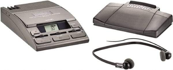Philips - Gray Cassette - Use with Dictation Recorder - Apex Tool & Supply