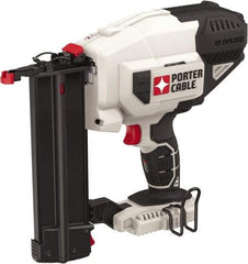 Porter-Cable - Cordless Brad Nailer - 18 Gauge Nail Diam, 2" Long Nail, Lithium-Ion Batteries Not Included - Apex Tool & Supply