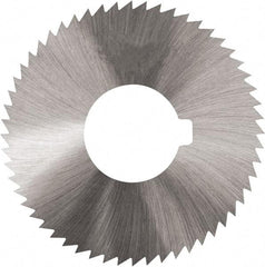 Made in USA - Slitting & Slotting Saws   Material: High Speed Steel    Blade Diameter (Inch): 4 - Apex Tool & Supply