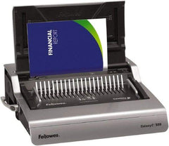 FELLOWES - Binding Machines Type: Electric Sheet Capacity: 500 - Apex Tool & Supply