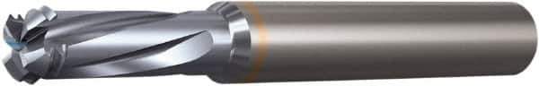 Vargus - M4x0.7 ISO, 3.2mm Cutting Diam, 3 Flute, Solid Carbide Helical Flute Thread Mill - Internal Thread, 11.2mm LOC, 58mm OAL, 6mm Shank Diam - Apex Tool & Supply