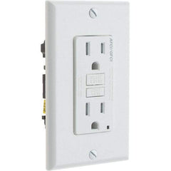 Leviton - GFCI Receptacles Grade: Commercial Color: White - Apex Tool & Supply