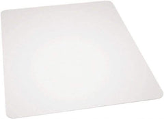 Ability One - 60" Long x 60" Wide, Chair Mat - Rectangular, Beveled Edge Style - Apex Tool & Supply