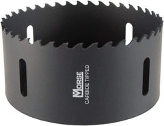 M.K. MORSE - 4-3/4" Diam, 1-15/16" Cutting Depth, Hole Saw - Carbide-Tipped Saw, Toothed Edge - Apex Tool & Supply