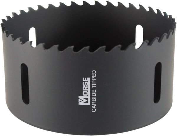 M.K. MORSE - 6" Diam, 1-15/16" Cutting Depth, Hole Saw - Carbide-Tipped Saw, Toothed Edge - Apex Tool & Supply