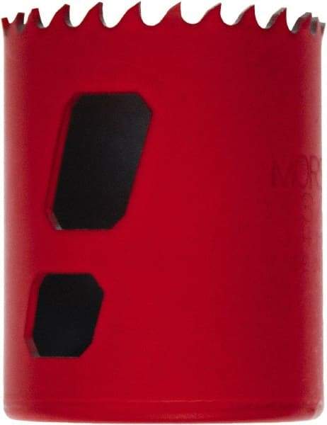 M.K. MORSE - 1-1/2" Diam, 1-15/16" Cutting Depth, Hole Saw - Bi-Metal Saw, Toothed Edge - Apex Tool & Supply
