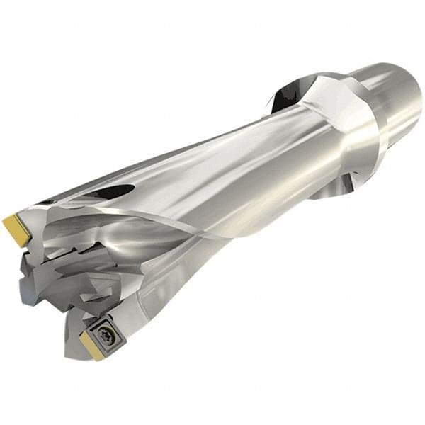 Iscar - 1-1/4" Max Diam, 5xD, 6-1/4" Max Drill Depth, 1-1/4" Shank Diam, 10.17" OAL, Replaceable Tip Drill - HCP-IQ, ICG, ICP, SOGX-W Insert, MNC Toolholder, Series CombiCham - Apex Tool & Supply