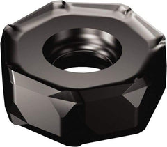 Sandvik Coromant - 745R2109 M30 Grade 3040 Carbide Milling Insert - TiCN/Al2O3 Finish, 9mm Thick, 21mm Inscribed Circle, 1mm Corner Radius - Apex Tool & Supply