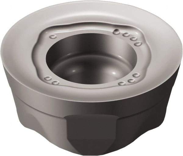 Sandvik Coromant - 6001252 ML Grade 1040 Carbide Milling Insert - TiAlN Finish, 5.2mm Thick, 12mm Inscribed Circle, 6mm Corner Radius - Apex Tool & Supply