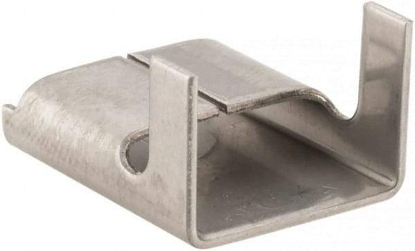 IDEAL TRIDON - Grade 304, Stainless Steel Banding Strap Wing Seal - 5/8" Wide - Apex Tool & Supply