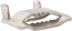 IDEAL TRIDON - Grade 201, Stainless Steel Banding Strap Buckle - 1-1/4" Wide - Apex Tool & Supply