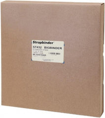 IDEAL TRIDON - Grade 201, Stainless Steel Banding Strap Roll - 1" Wide x 0.044" Thick - Apex Tool & Supply