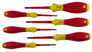 Insulated Torx® Screwdriver Set T8 - T25. 6 Pieces - Apex Tool & Supply