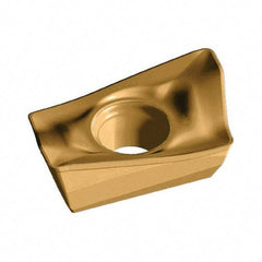 Walter - F56 Grade WKP35G Milling Insert - 3.18mm Thick, 6.75mm Inscribed Circle, 0.4mm Corner Radius - Apex Tool & Supply