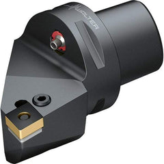 Walter - 95° Lead Angle, Indexable Turning Toolholder - 90mm OAL, Series PCLN-CAPTO-AUSSEN - Apex Tool & Supply