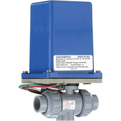 Asahi/America - Actuated Ball Valves   Actuator Type: Electric    Pipe Size: 1/2 (Inch) - Apex Tool & Supply