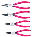 Wiha Straight Internal Retaining Ring Plier Set -- 4 Pieces -- Includes: Tips: .035; .050; .070; & .090" - Apex Tool & Supply