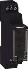 Schneider Electric - 6 Pin, 100 hr Delay, Multiple Range SPST Time Delay Relay - 0.7 Contact Amp, 250 VAC, On Board Trimpot - Apex Tool & Supply