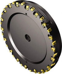 Sandvik Coromant - 304.8mm Cut Diam, 268.65mm Arbor Hole, 0.9mm Max Depth of Cut, 25° Indexable Chamfer & Angle Face Mill - 18 Inserts, CoroMill 425 -1707 Insert, Right Hand Cut, Series CoroMill 425 - Apex Tool & Supply