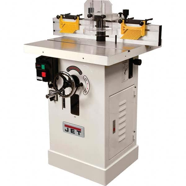 Jet - Wood Shapers Horsepower (HP): 3 Minimum Speed (RPM): 7,500.00 - Apex Tool & Supply