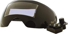 Save Phace - 3.74" Wide x 1.38" High, Lens Shade 4/9 to 13, Polycarbonate Auto-Darkening Filter - 1/4" Thick, Green, Front-Mounted - Apex Tool & Supply