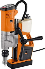 Fein - 1/2" Chuck, 10.25" Travel, Portable Magnetic Drill Press - 260-520 RPM, 12 Amps, 2.5 hp, 1100 Watts, 110-120 Volts, 13' Cord Length - Apex Tool & Supply