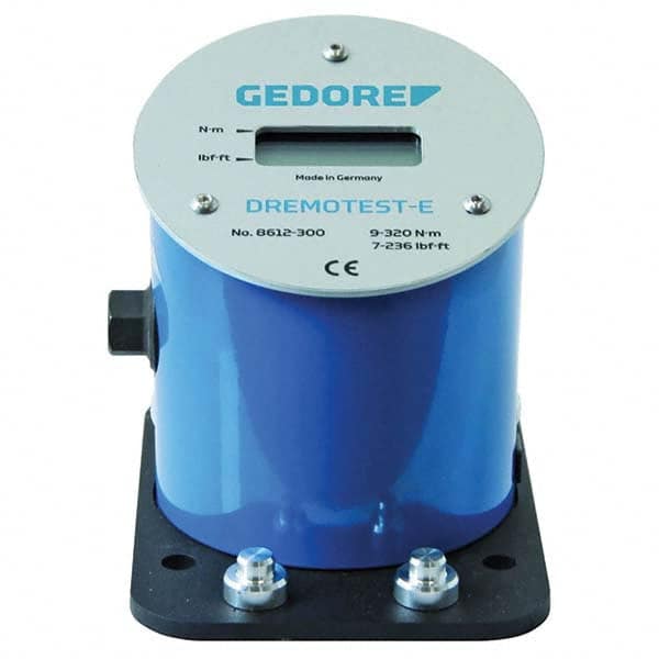 Gedore - Torque Wrench Meters & Calibrators Tool Type: Electronic Torque Tester Drive Size (Inch): 1/4 - Apex Tool & Supply