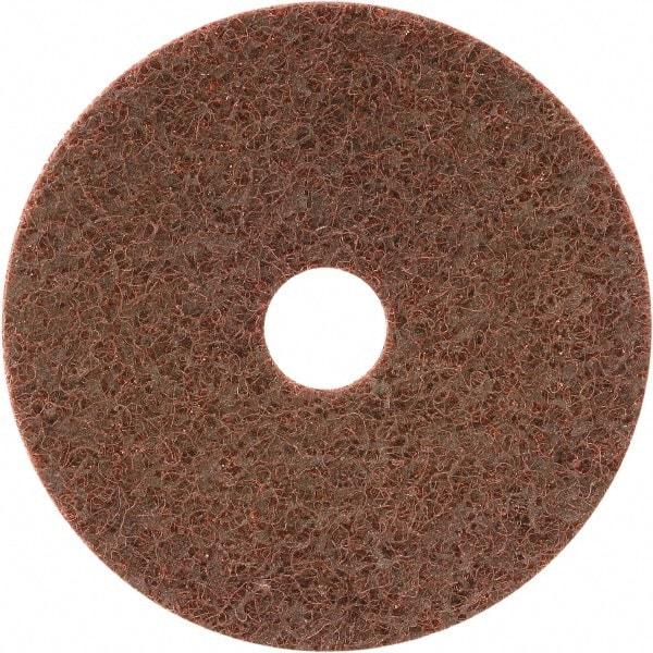 Camel Grinding Wheels - 5" Diam, 60 Grit, Aluminum Oxide Hook & Loop Disc - Coarse Grade, Nonwoven, Cloth Backing, - Apex Tool & Supply