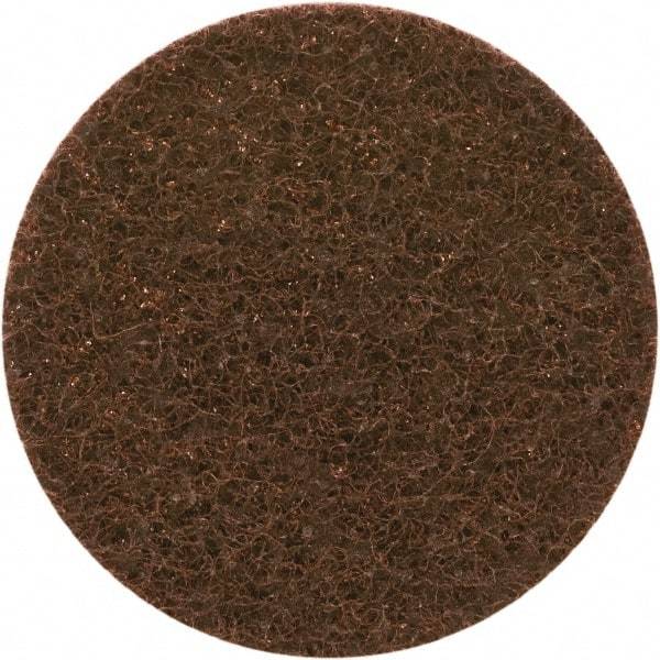 Camel Grinding Wheels - 5" Diam, 80 Grit, Aluminum Oxide Hook & Loop Disc - Medium Grade, Nonwoven, Cloth Backing, - Apex Tool & Supply