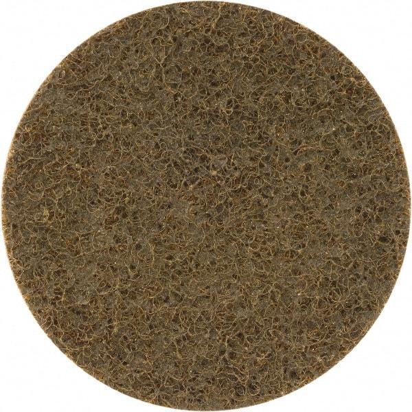 Camel Grinding Wheels - 4-1/2" Diam, 60 Grit, Aluminum Oxide Hook & Loop Disc - Coarse Grade, Nonwoven, Cloth Backing, - Apex Tool & Supply