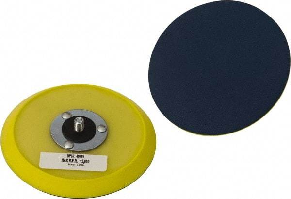 Camel Grinding Wheels - 5" Diam Disc Backing Pad - 12,000 RPM - Apex Tool & Supply